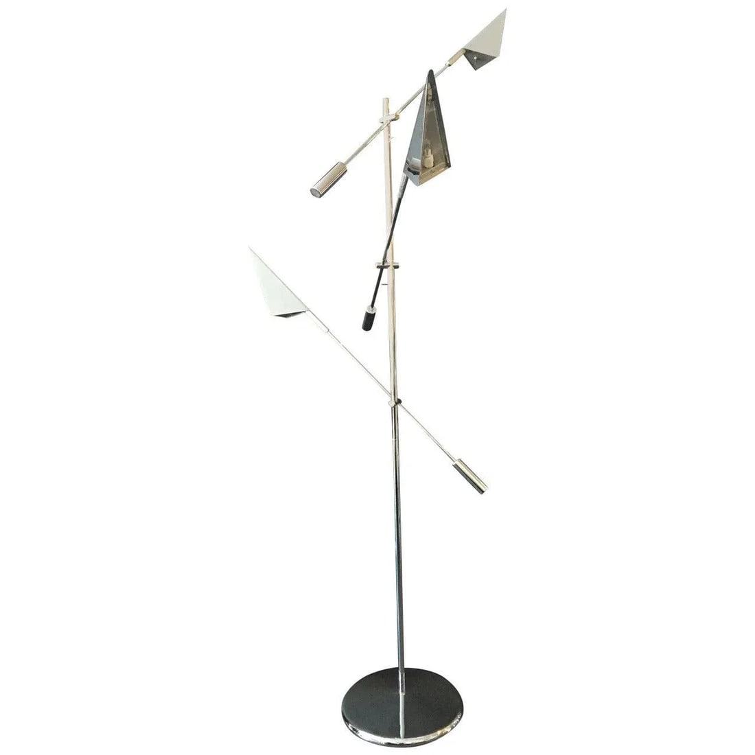 Chrome Floor Lamp by Harry Allen for Kovacs Lighting - 8