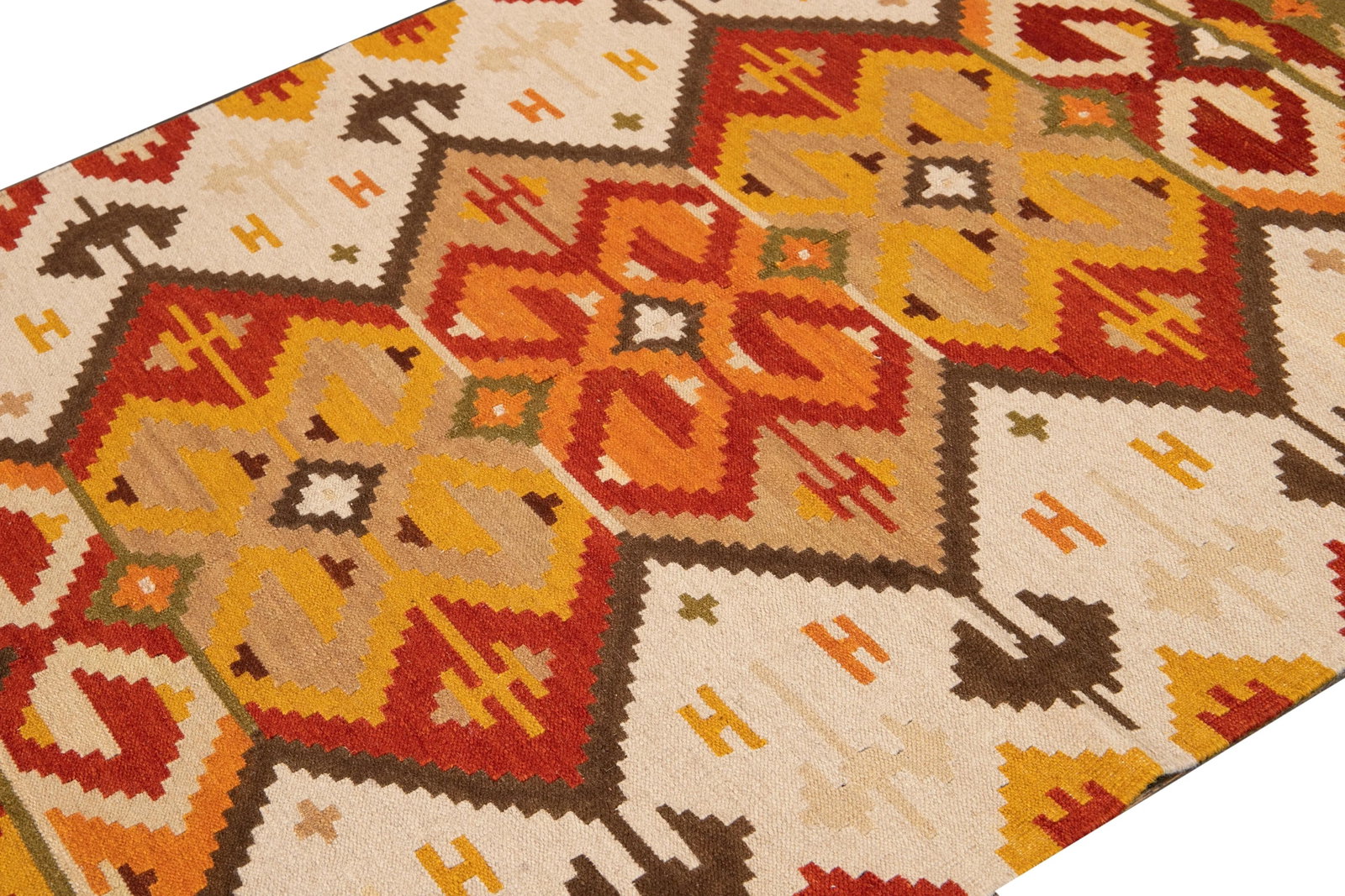 21st Century Modern Kilim Rug 4 '9'' X 6' 7''. - 10