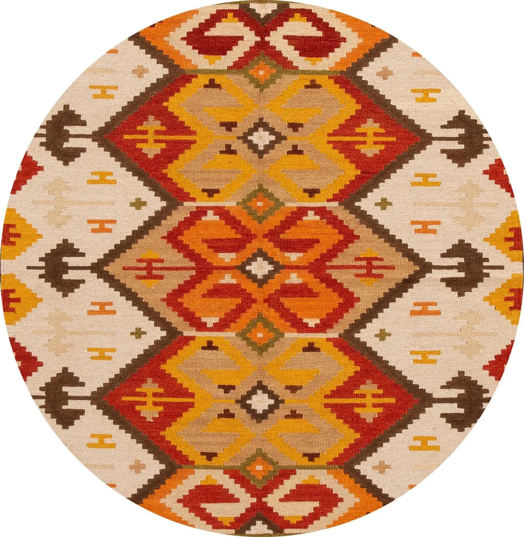 21st Century Modern Kilim Rug 4 '9'' X 6' 7''. - 2