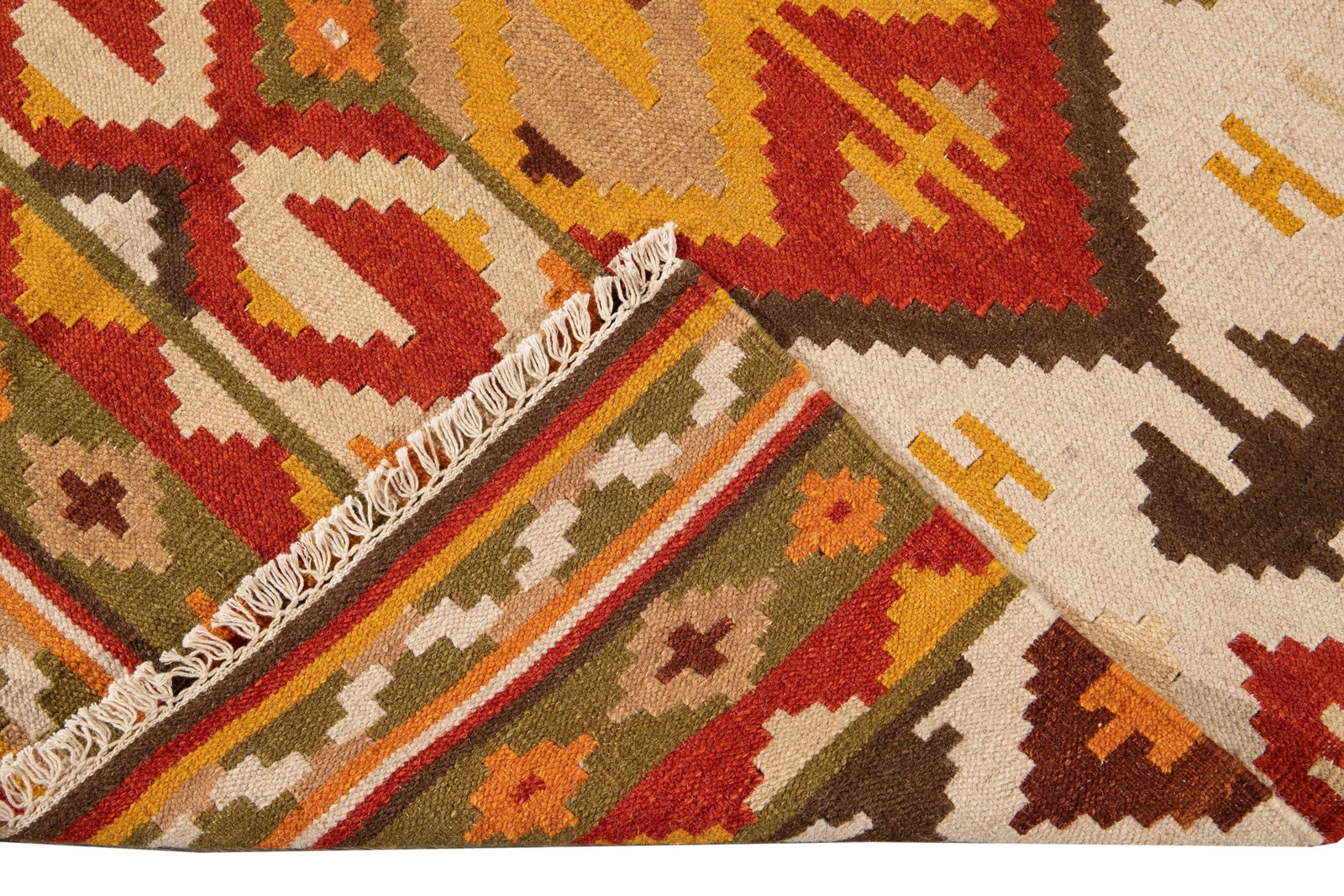 21st Century Modern Kilim Rug 4 '9'' X 6' 7''. - 4