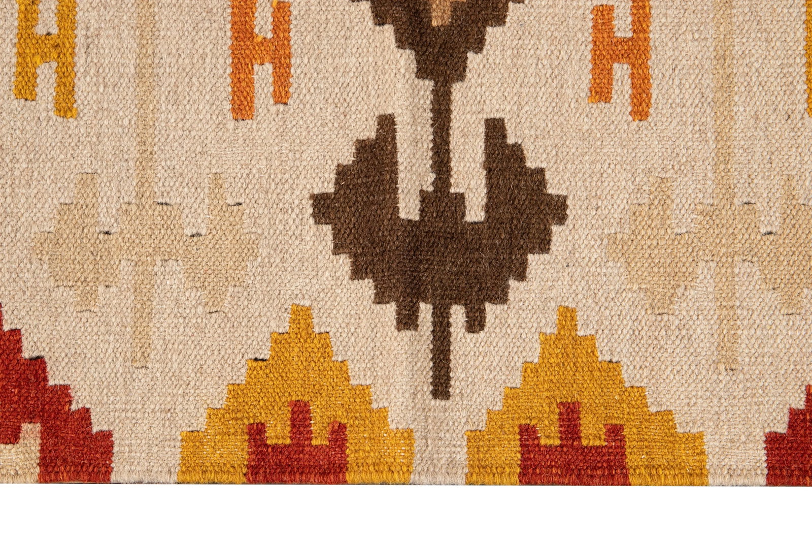 21st Century Modern Kilim Rug 4 '9'' X 6' 7''. - 9