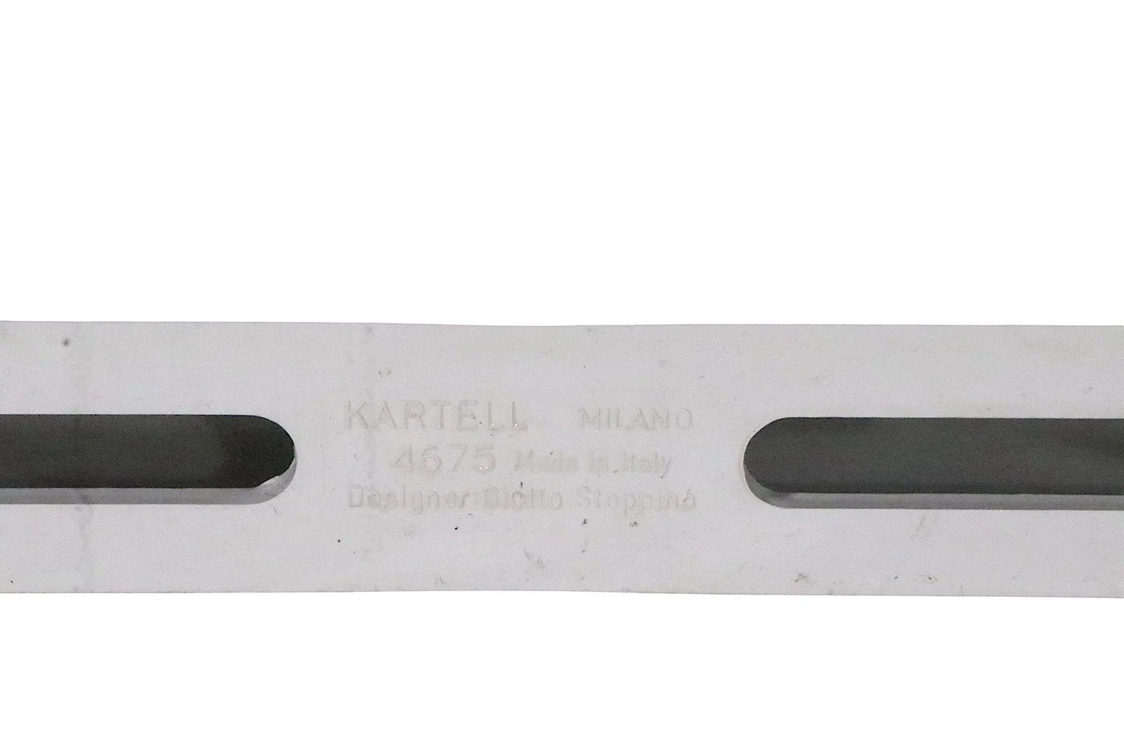 1970s Post Modern Space Age Italian Design Plastic Magazine Rack by Stoppino for Kartell - 11
