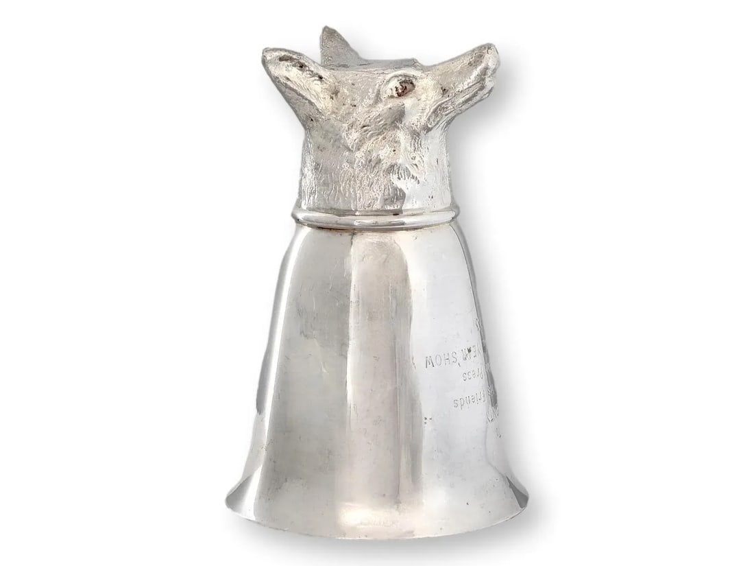 1973 Horse of the Year Stirrup Cup Award Trophy - 3