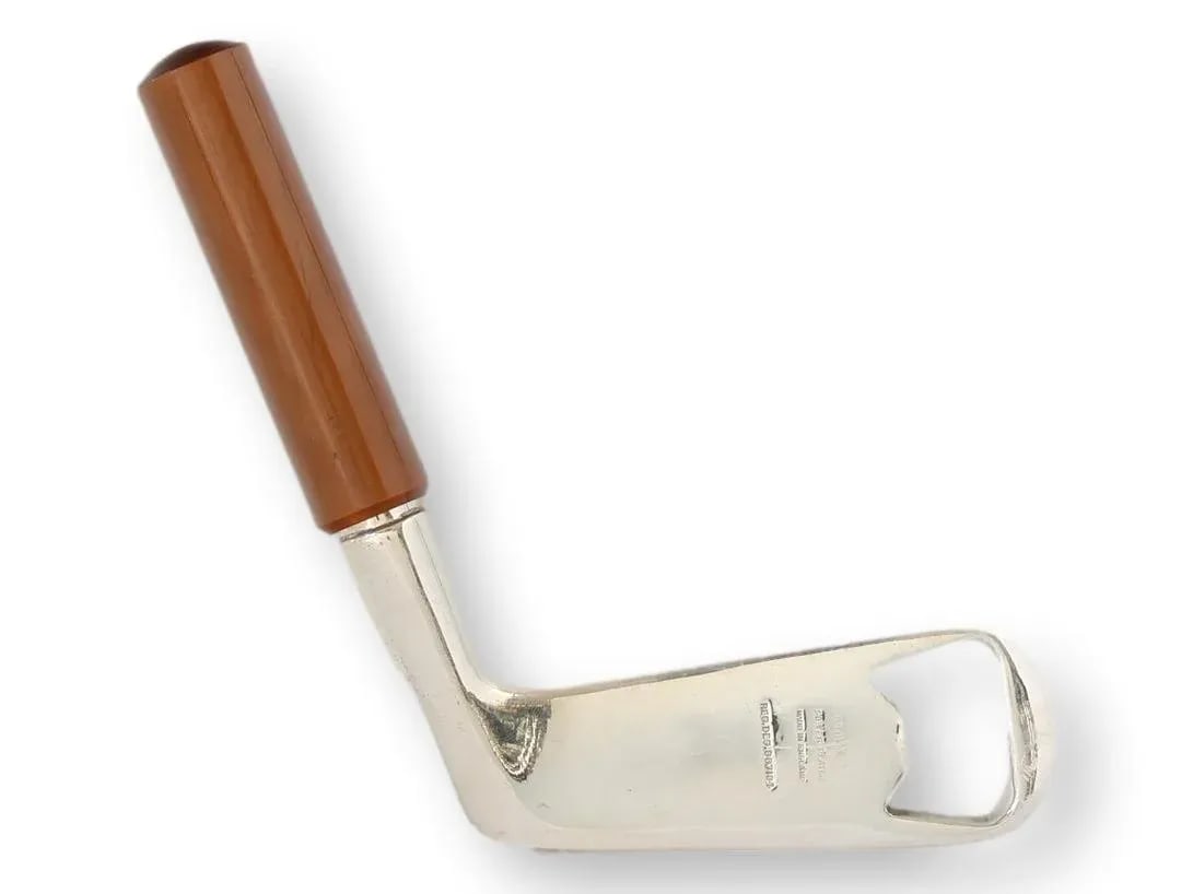 English Golf Club Bottle Opener W/Bakelite Handle - 3