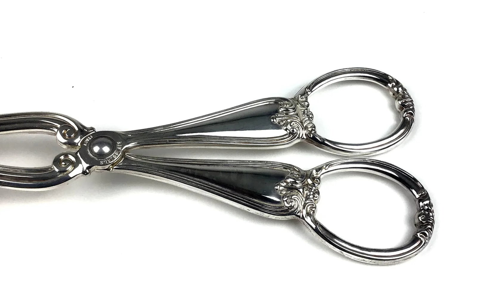 Gorham Heritage Silver Plate Tongs, Made in Italy - 4