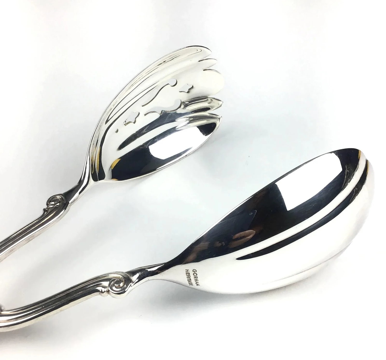 Gorham Heritage Silver Plate Tongs, Made in Italy - 6