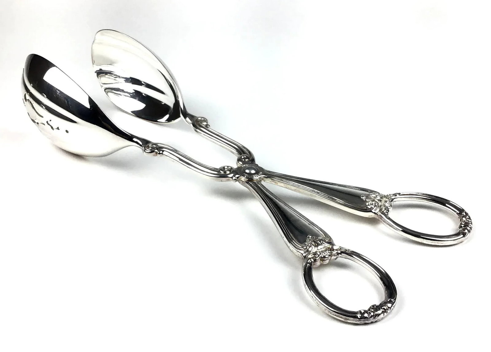 Gorham Heritage Silver Plate Tongs, Made in Italy - 8