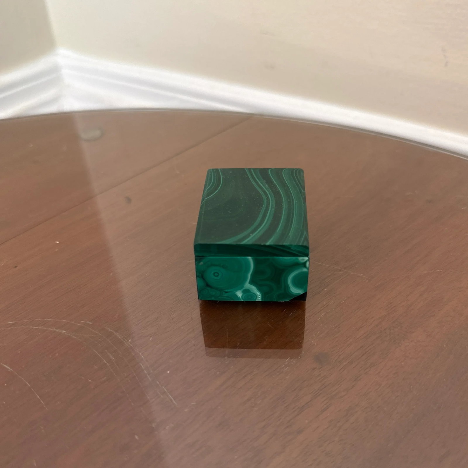 Vintage Malachite Box - 2