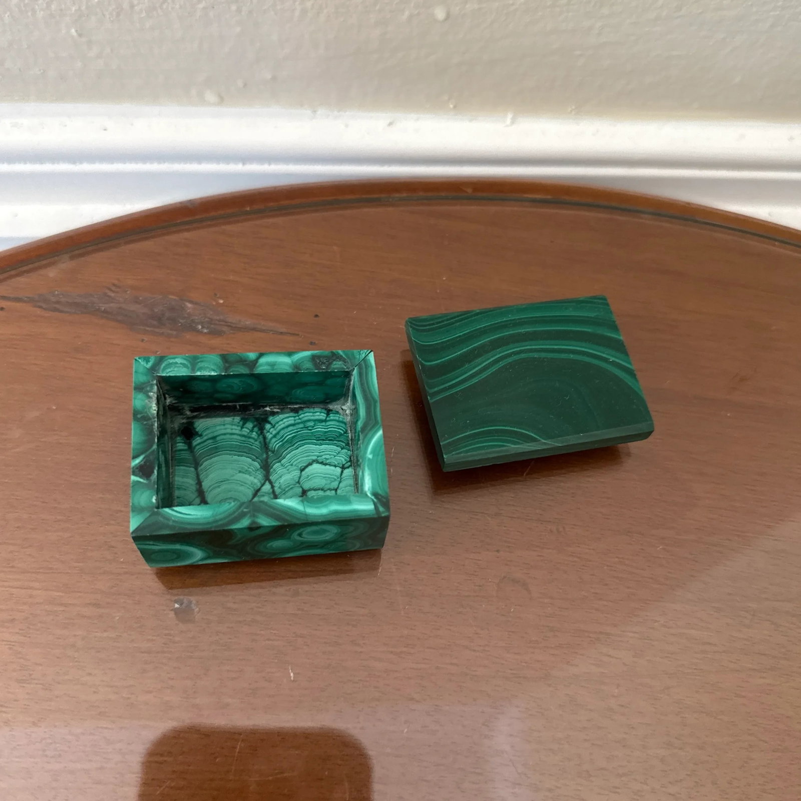 Vintage Malachite Box - 5