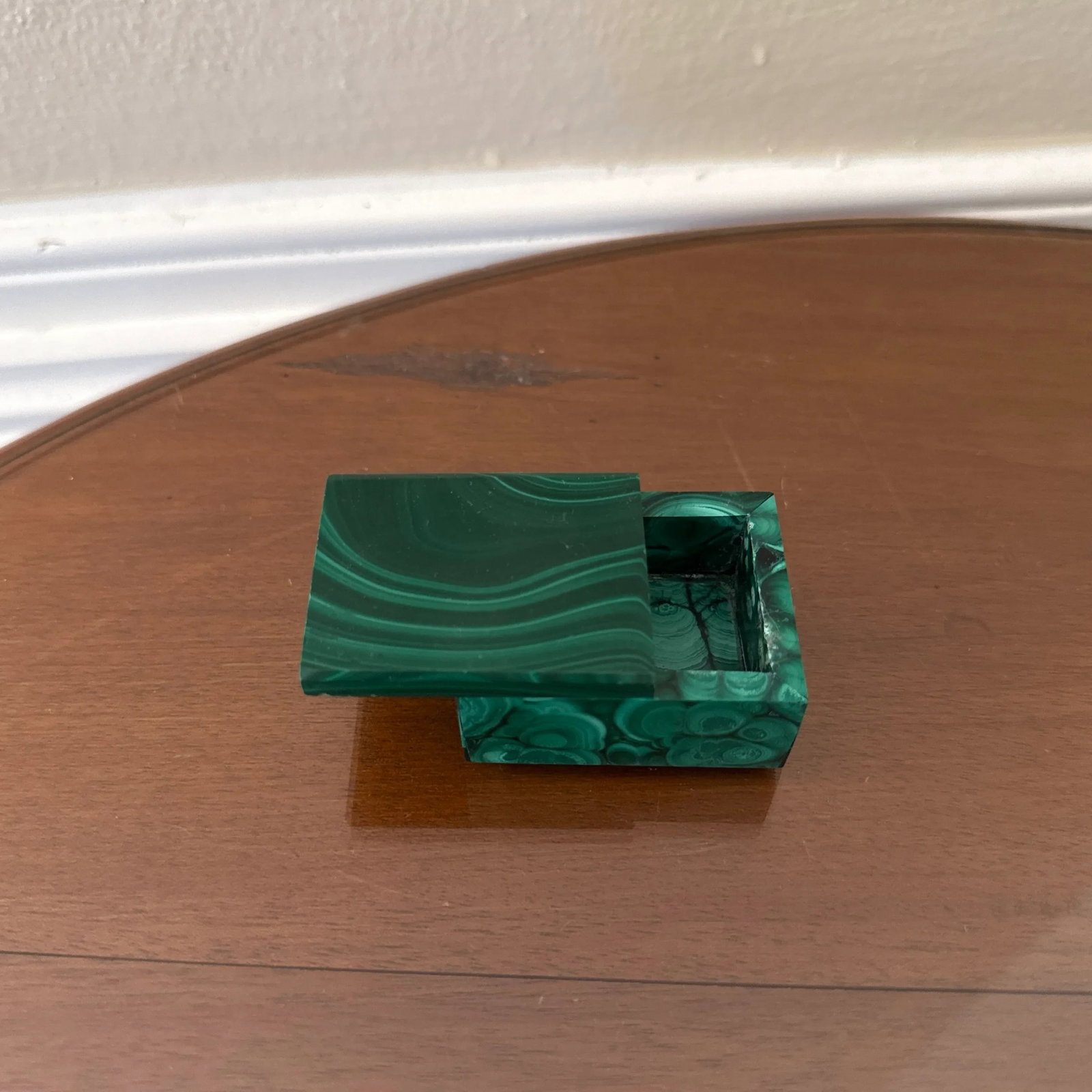 Vintage Malachite Box - 7