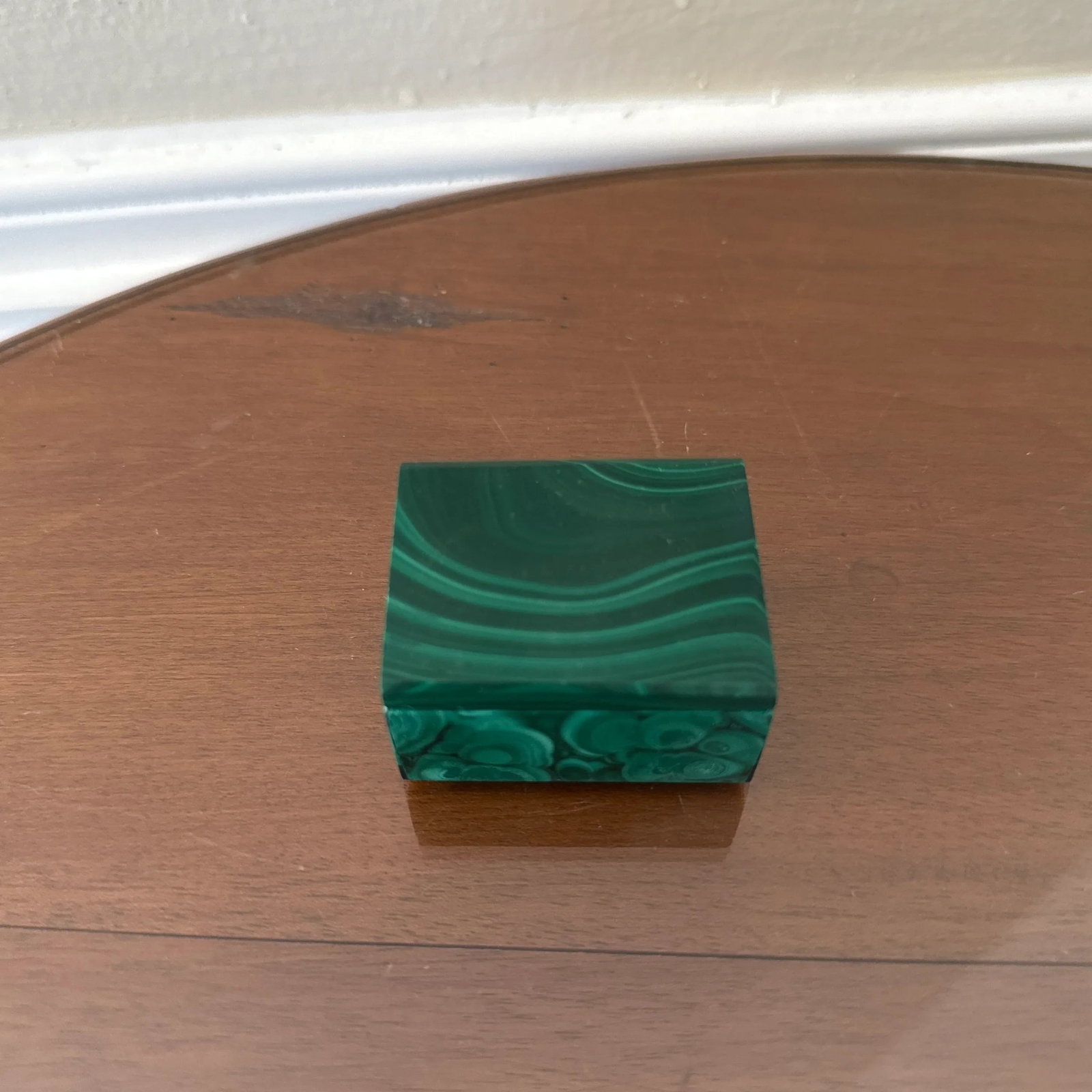Vintage Malachite Box - 8