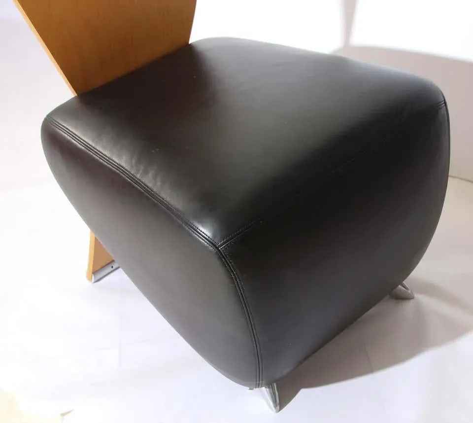 Postmodern Leather BOBO Easy Chair by Dietmar Sharping - 10