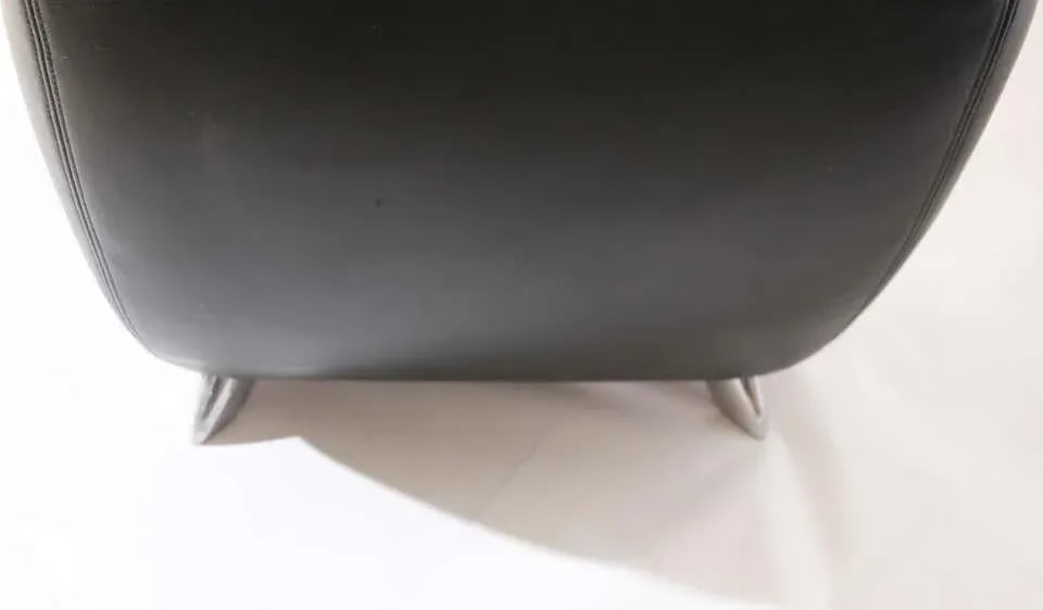 Postmodern Leather BOBO Easy Chair by Dietmar Sharping - 2