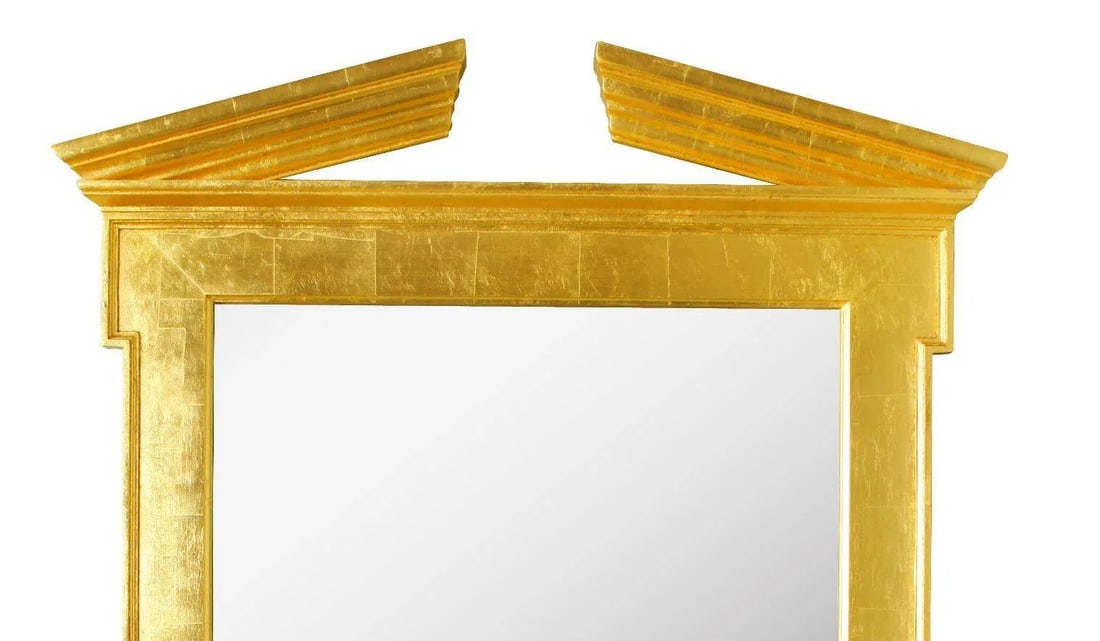 Modern Regency Style Giltwood Mirrors - a Pair - 3