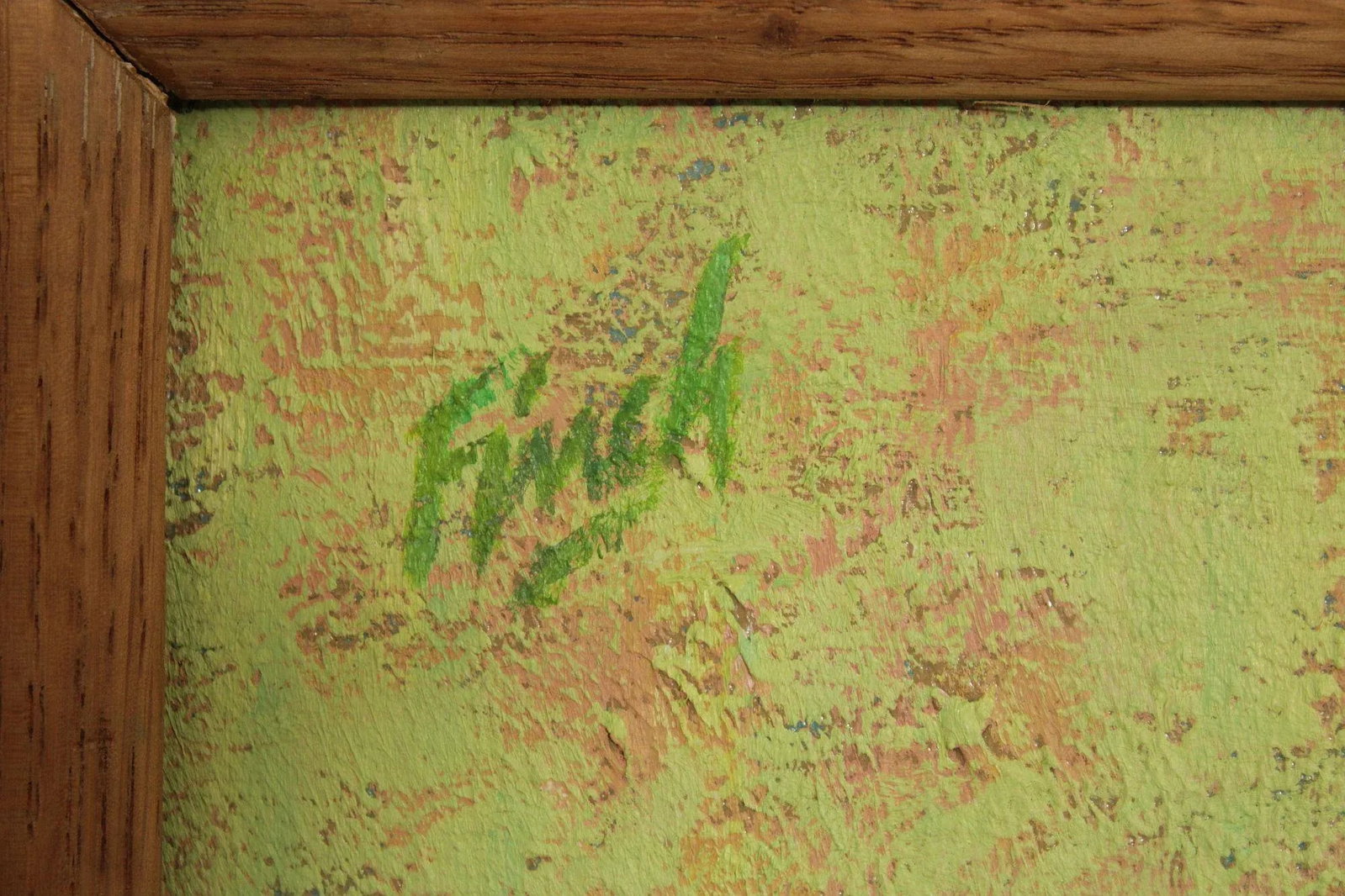 Robert Finch Oil Painting, Girl Under Fern - 11