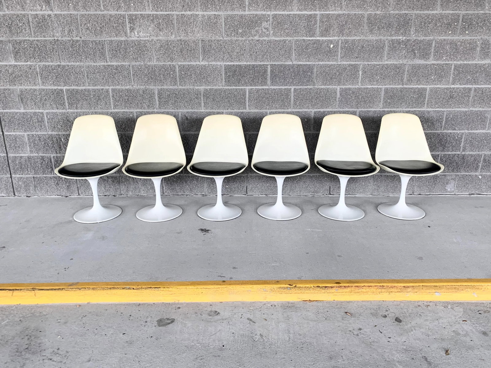 Mid-Century Tulip Chairs-Set of 6 - 13
