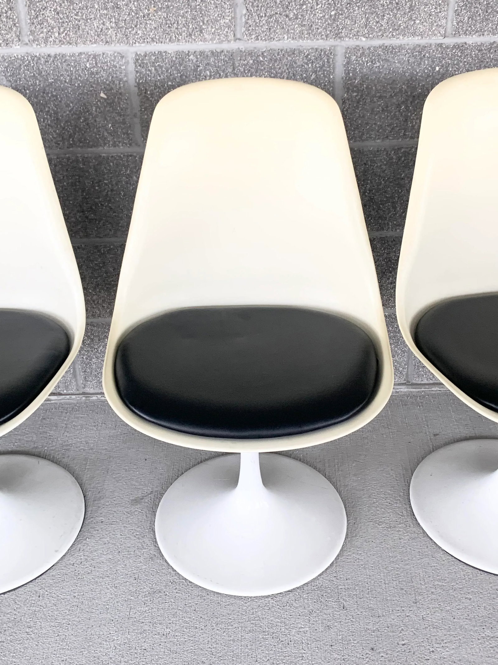 Mid-Century Tulip Chairs-Set of 6 - 8