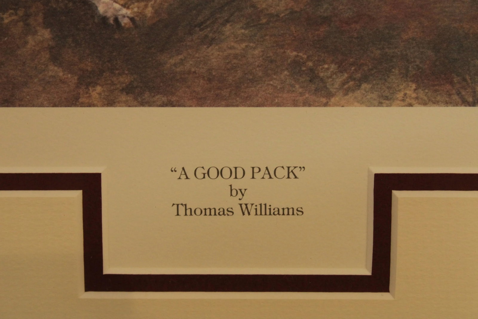 Thomas Williams 'A Good Pack' Limited Edition Signed Fox Hunt Print - 5