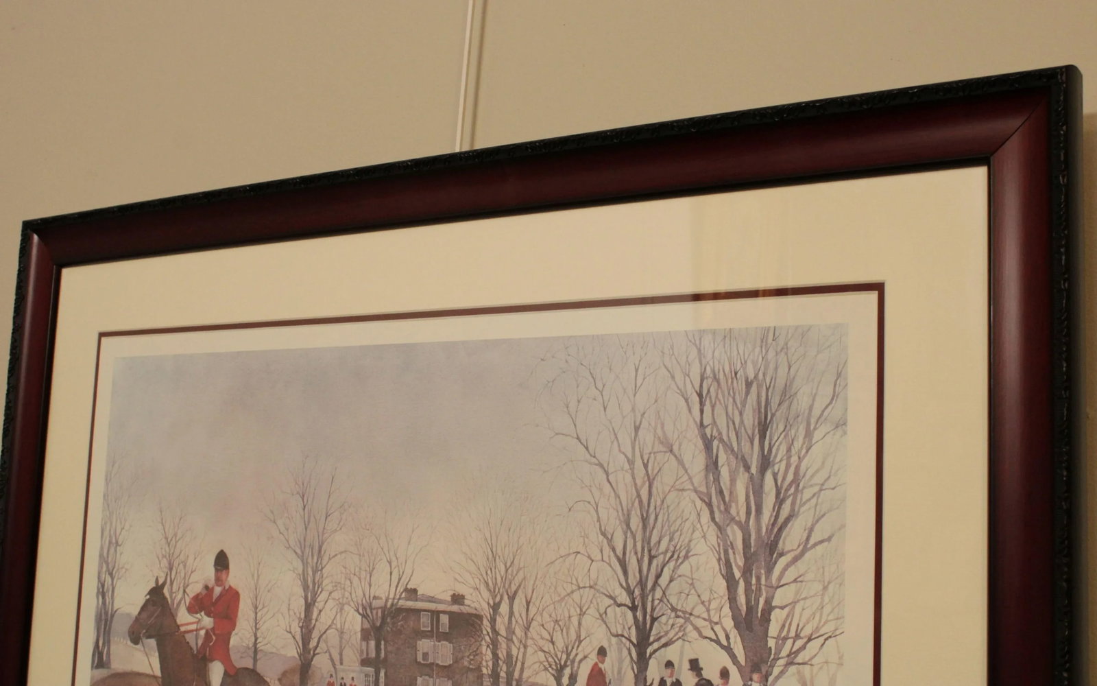 Thomas Williams 'A Good Pack' Limited Edition Signed Fox Hunt Print - 9