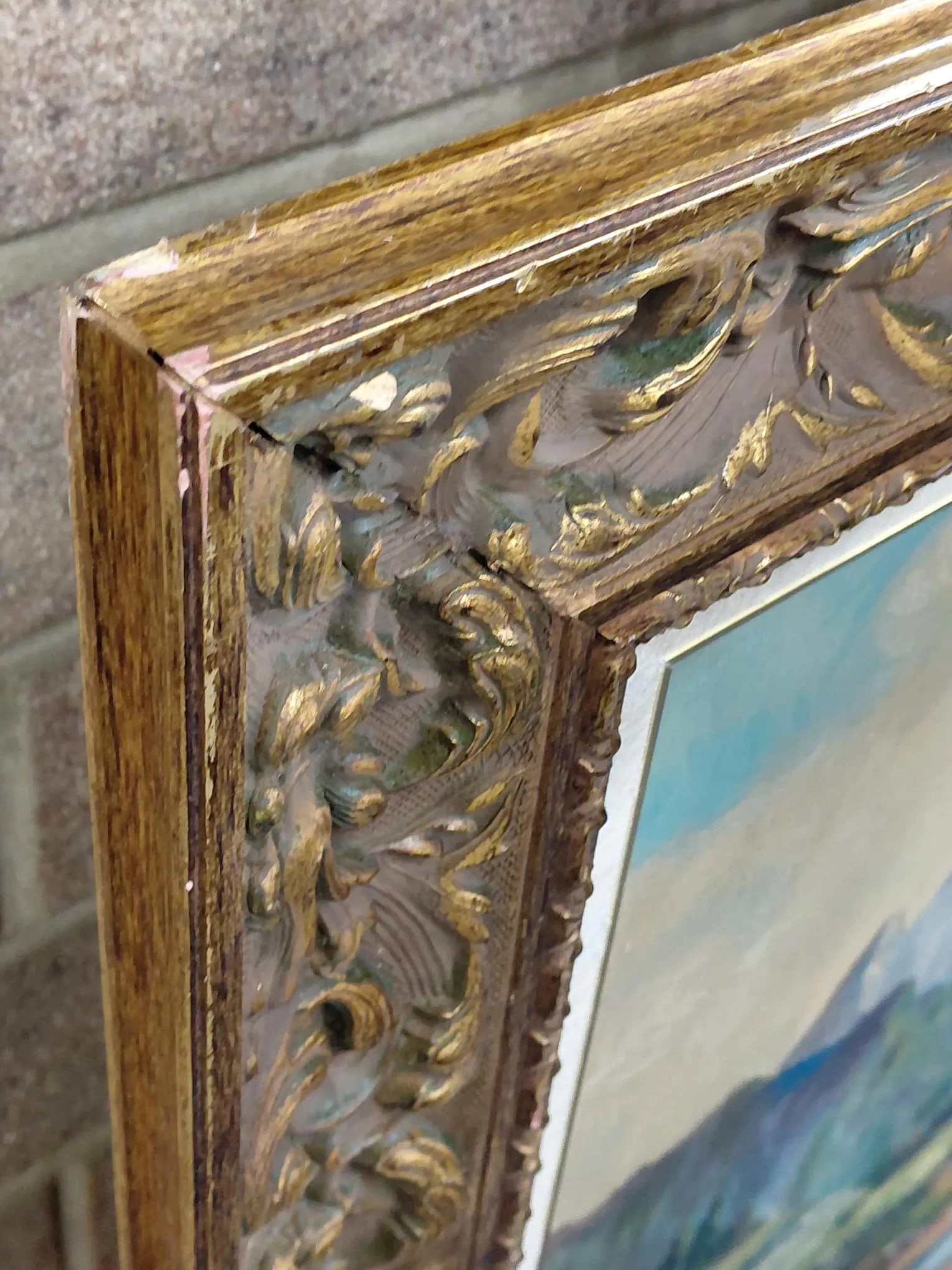 Framed Signed Charles Reiffel "Alpine Serenade" Oil on Wood - 11