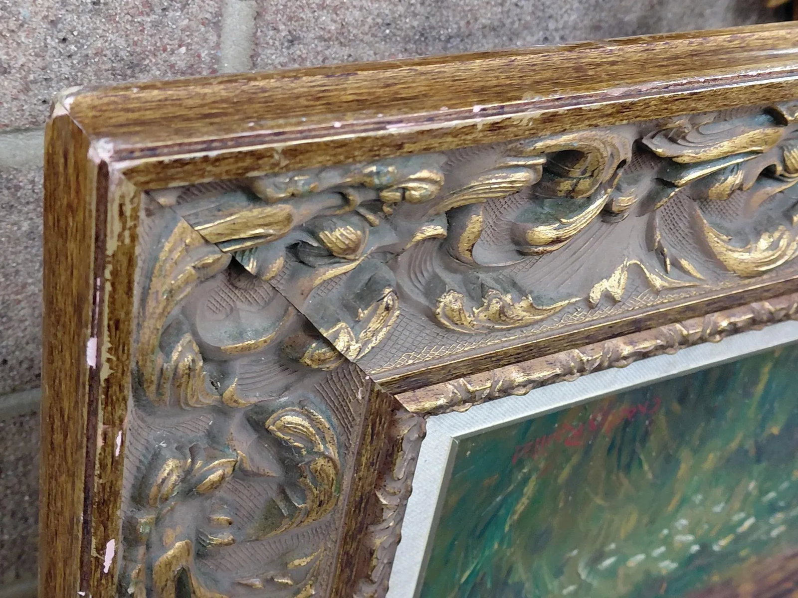 Framed Signed Charles Reiffel "Alpine Serenade" Oil on Wood - 7