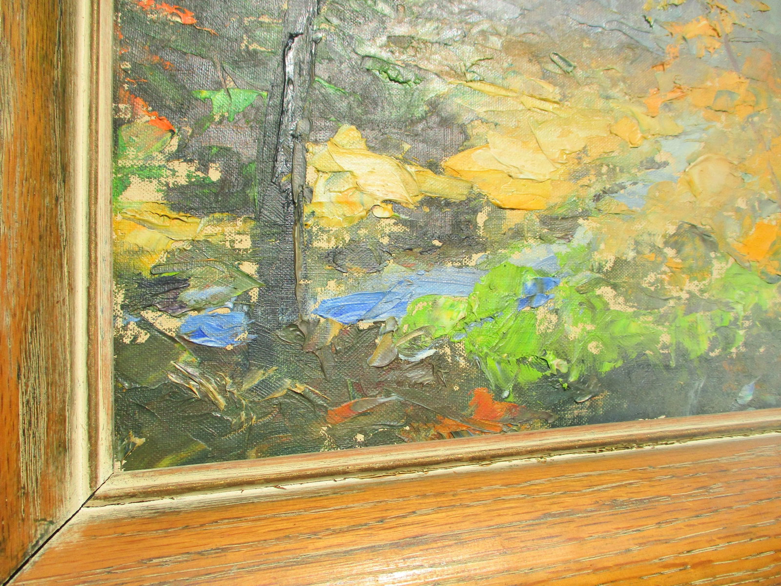 Mid-Century Painting of Autumn Valley - 3