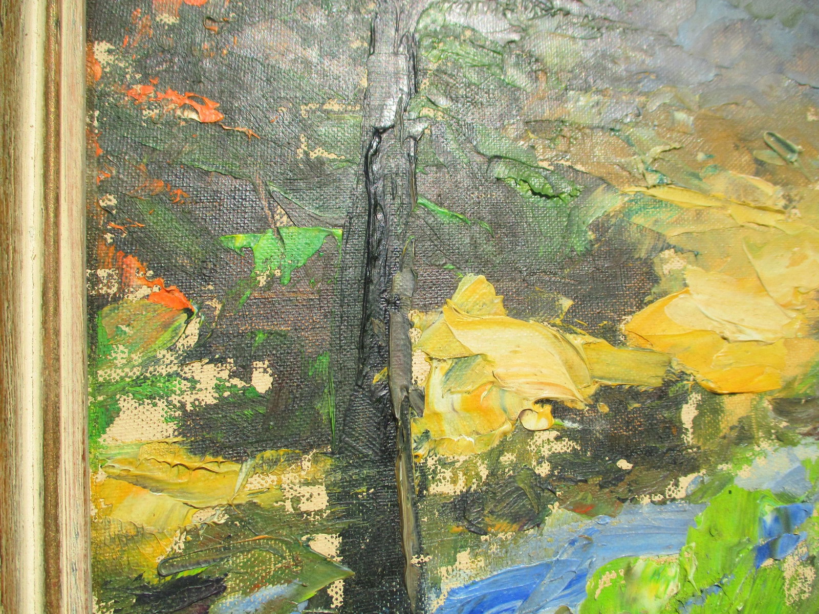 Mid-Century Painting of Autumn Valley - 4