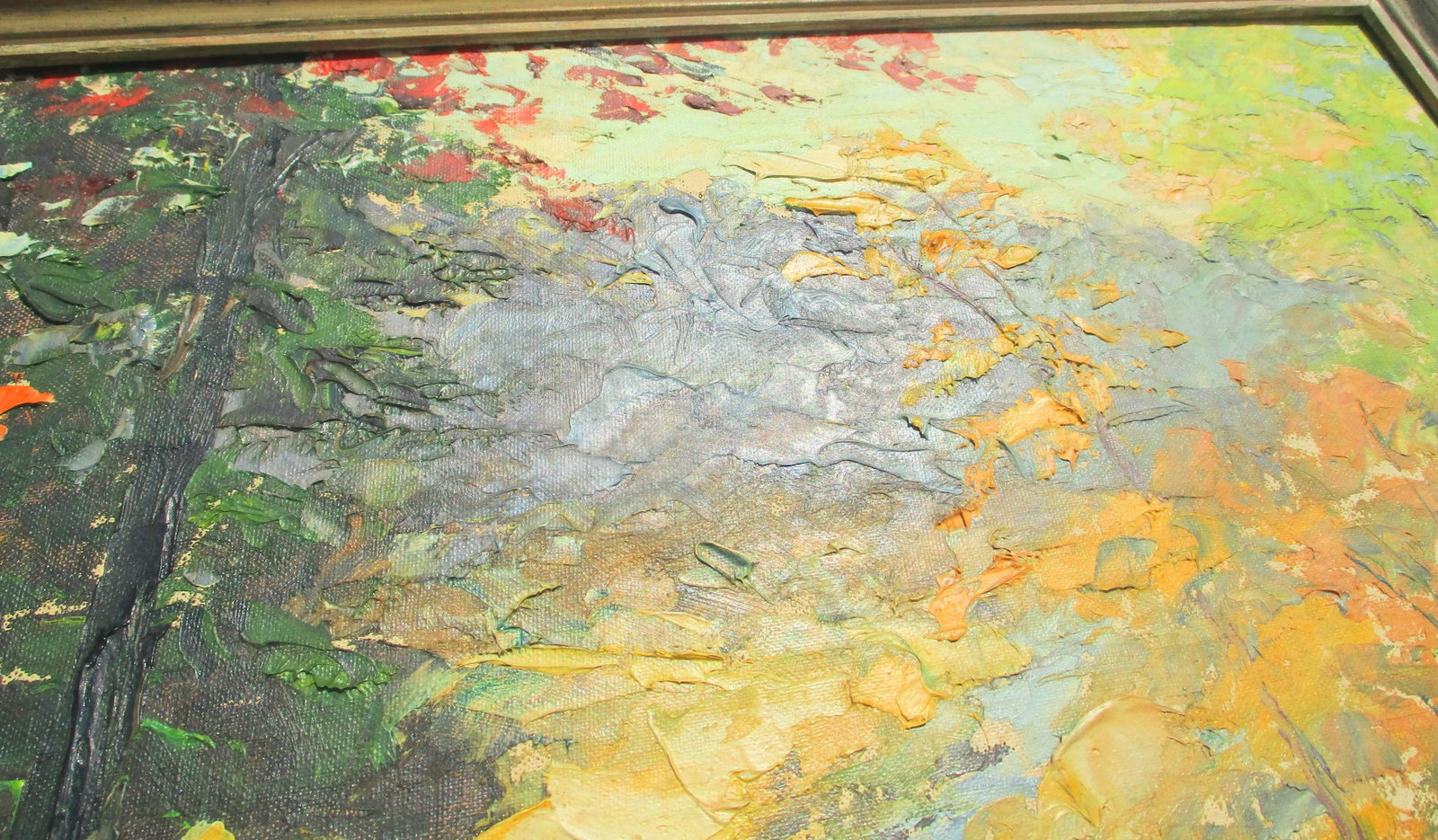 Mid-Century Painting of Autumn Valley - 6