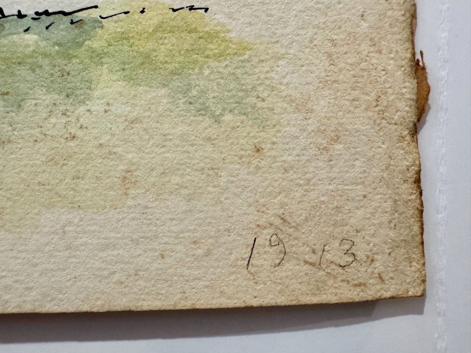 Henry Emil Salloch Original Watercolor on Paper Shenandoah Valley, Va. 1944. - 6