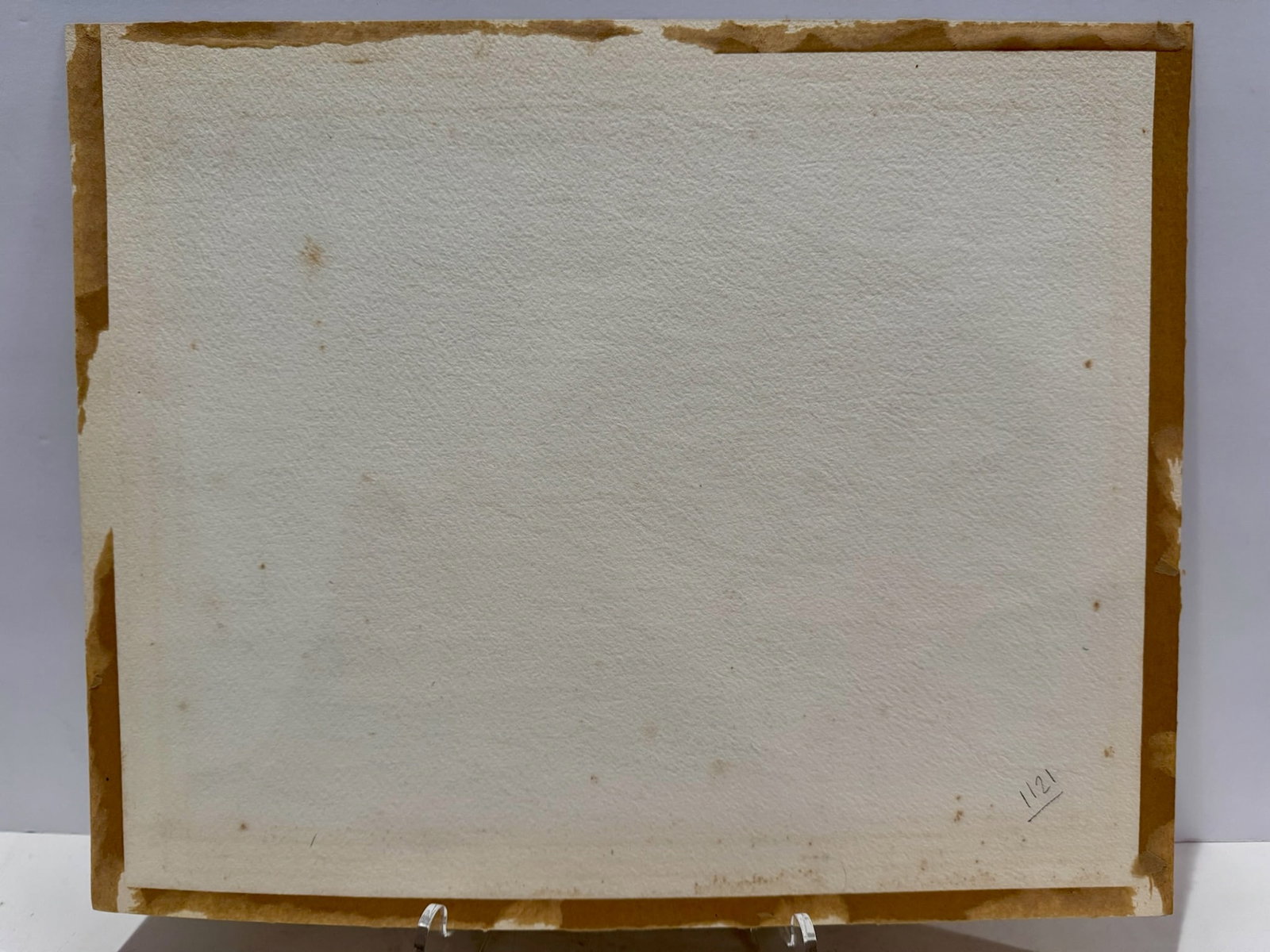 Henry Emil Salloch Original Watercolor on Paper Valley Landscape, 1940. - 5