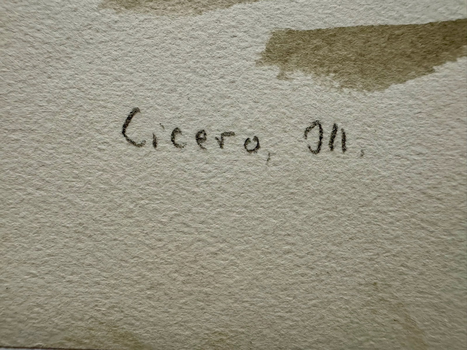 Henry Emil Salloch Original Watercolor on Paper Cicero, Il. 1971. - 4