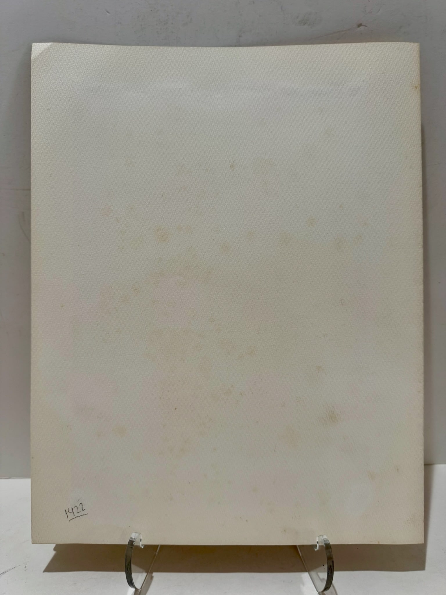 Henry Emil Salloch Original Watercolor on Paper Il Duomo, Barga Italy. 1970. - 6