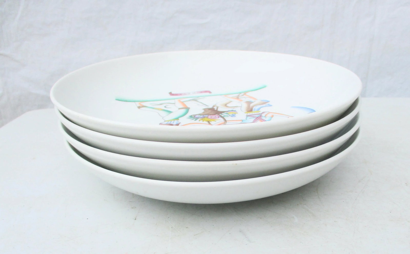 1960s Gio Ponti for Richard Ginori the Four Seasons Plates- Set of 4 - 10