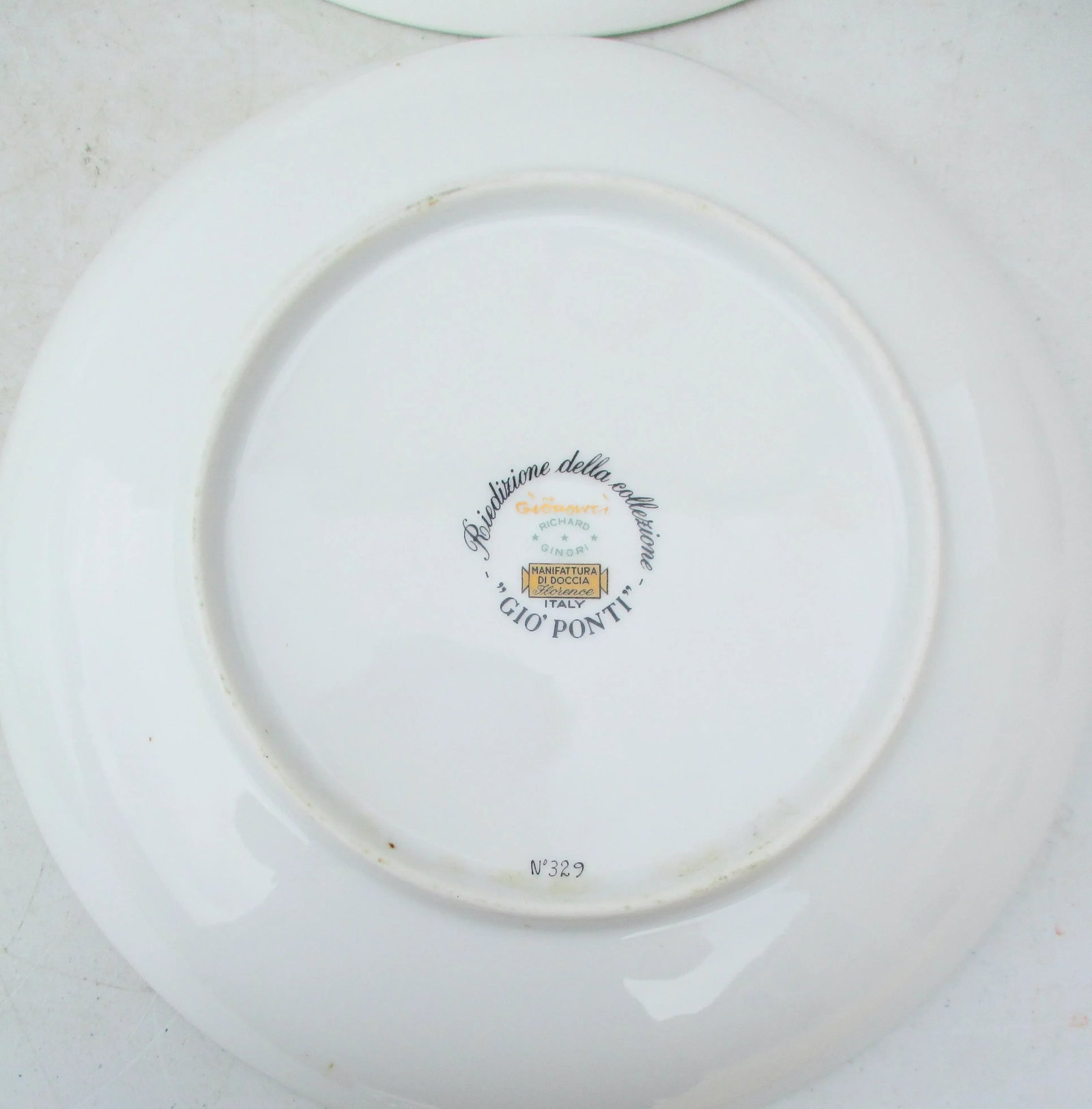 1960s Gio Ponti for Richard Ginori the Four Seasons Plates- Set of 4 - 6