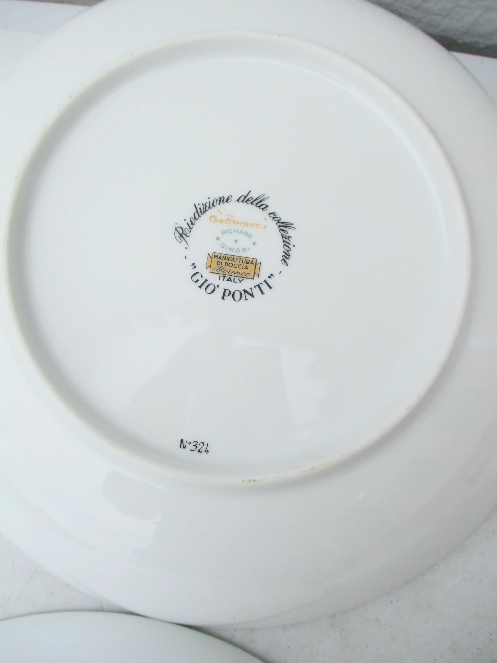 1960s Gio Ponti for Richard Ginori the Four Seasons Plates- Set of 4 - 8