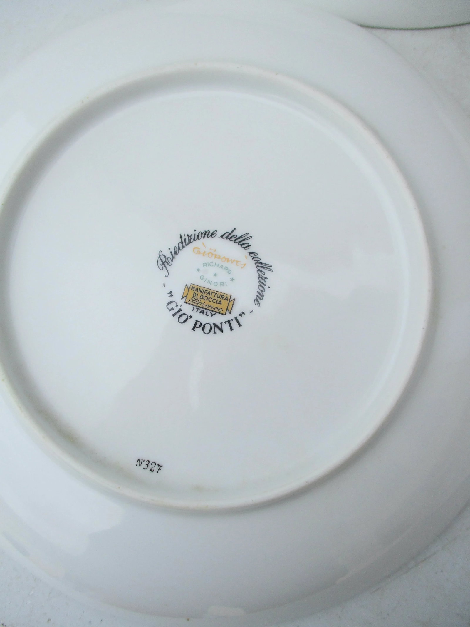 1960s Gio Ponti for Richard Ginori the Four Seasons Plates- Set of 4 - 9