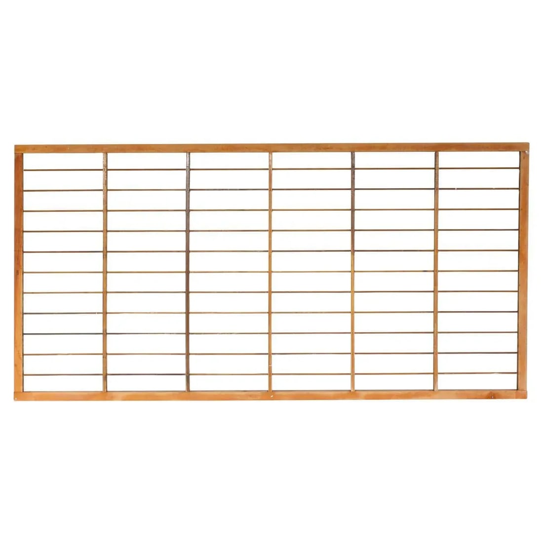 Architectural Salvage Wood Grid Wall Art - 13