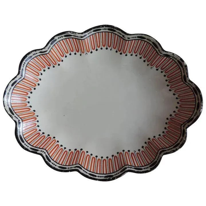 1790 English Wedgwood Creamware Etruscan Pattern Plate - 10
