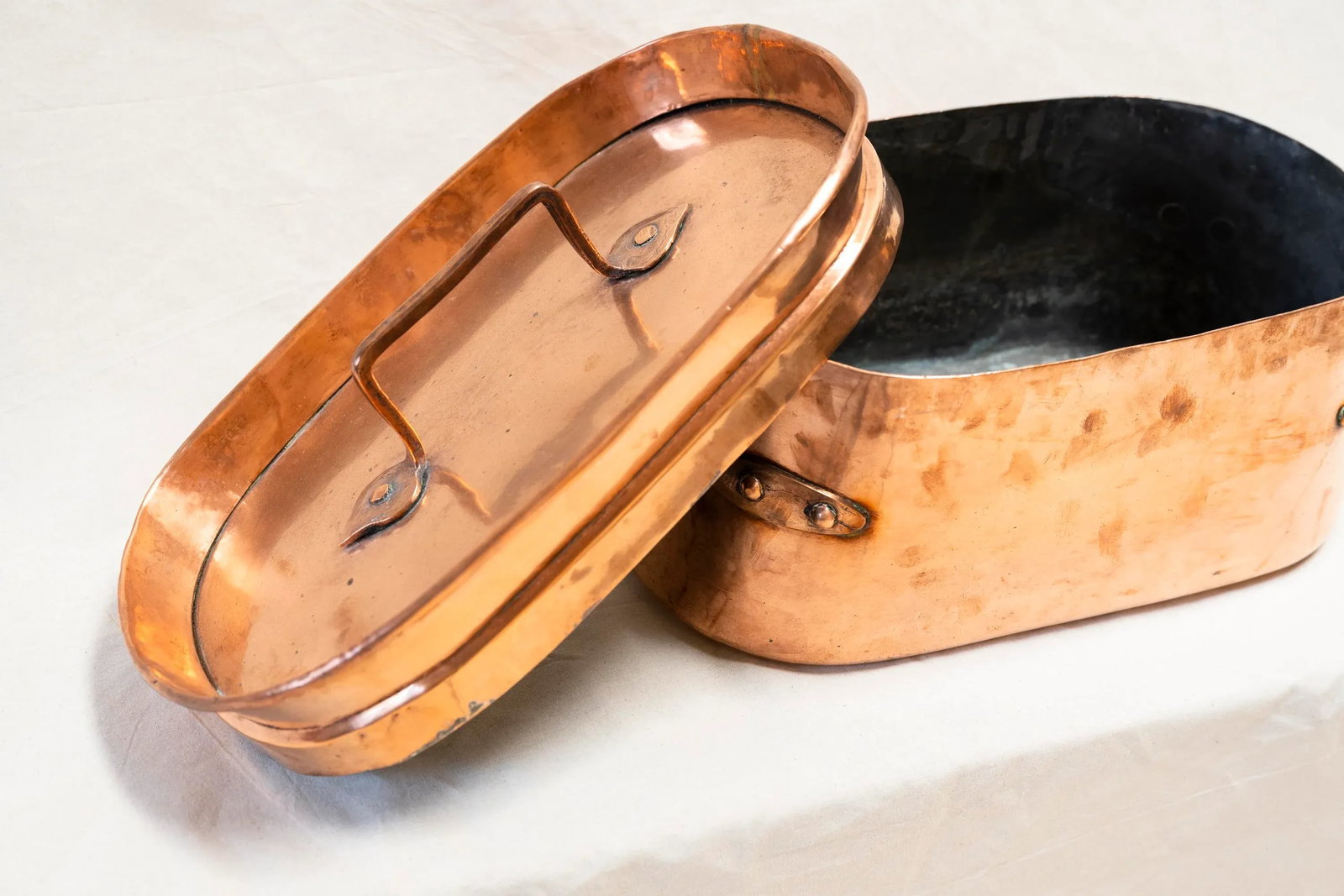 Late 19th Century Copper Daubiere Beef Pot - 3