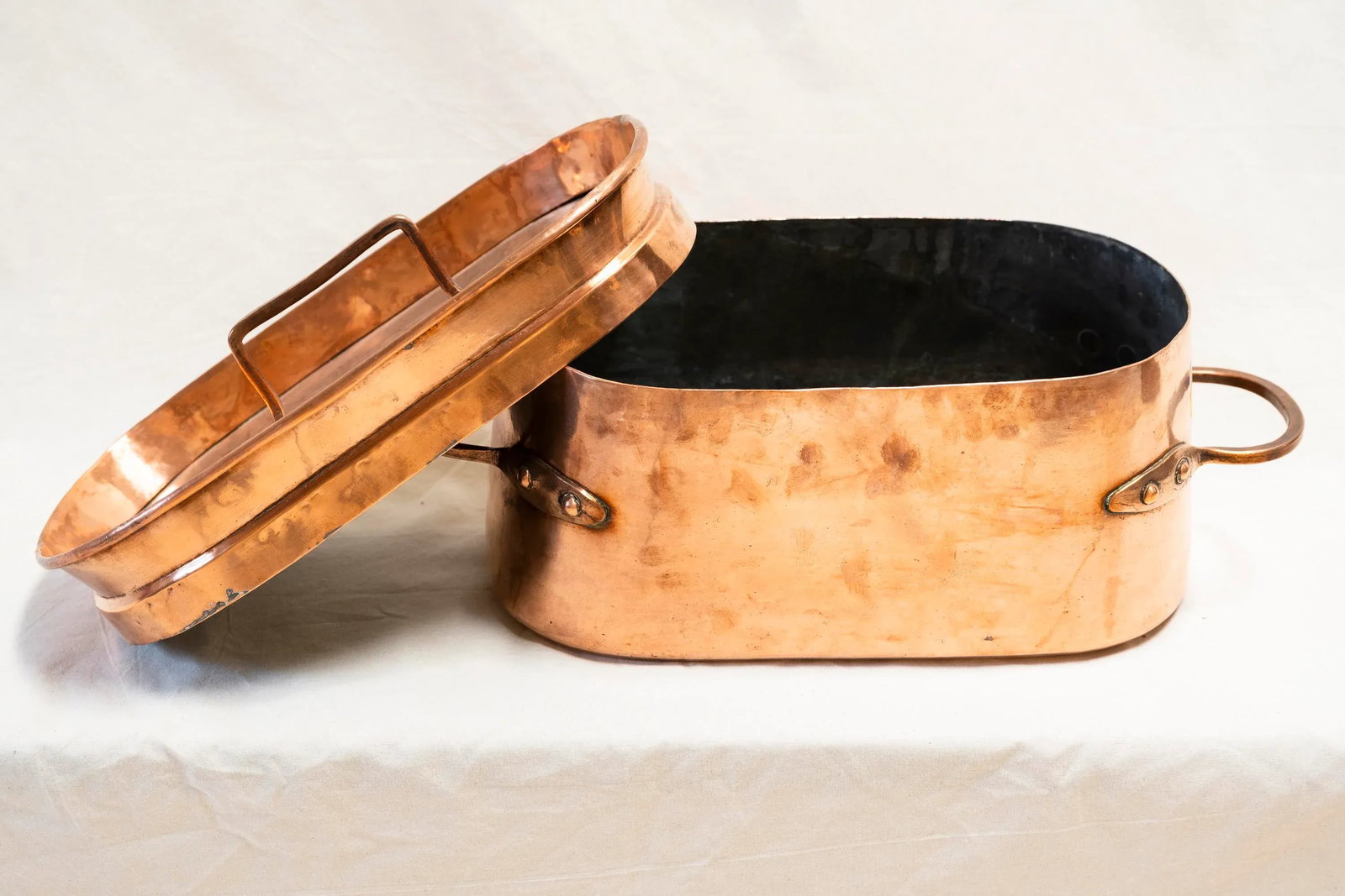 Late 19th Century Copper Daubiere Beef Pot - 4