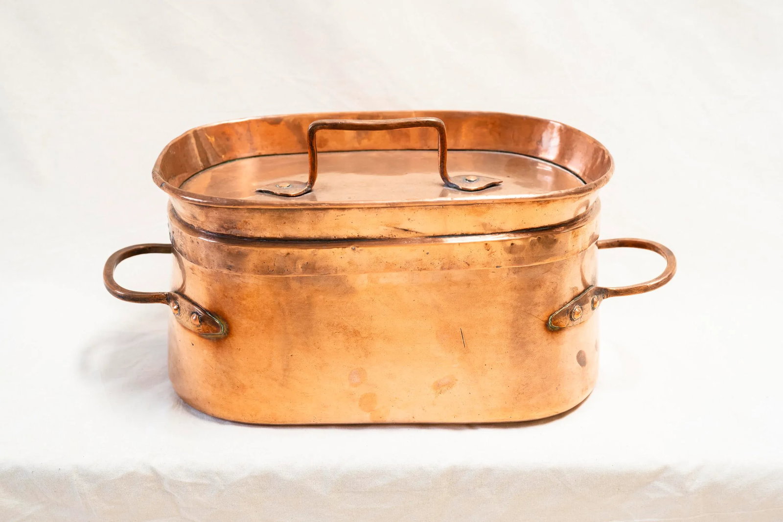 Late 19th Century Copper Daubiere Beef Pot - 5