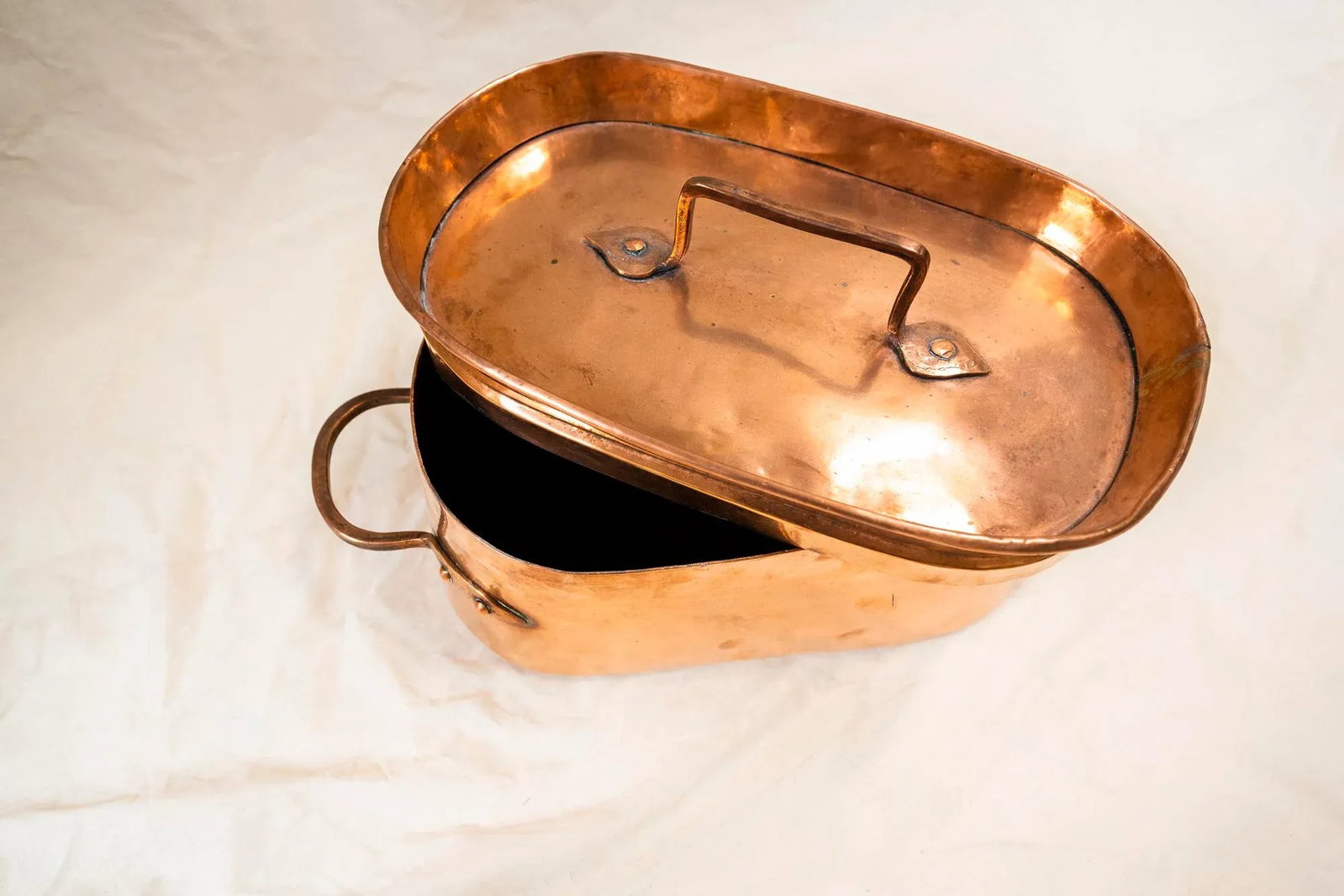 Late 19th Century Copper Daubiere Beef Pot - 6