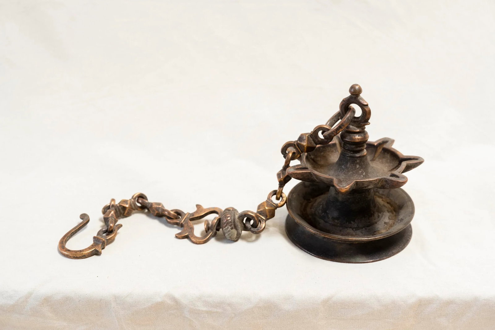 18th Century Bronze Oil Lantern - 2