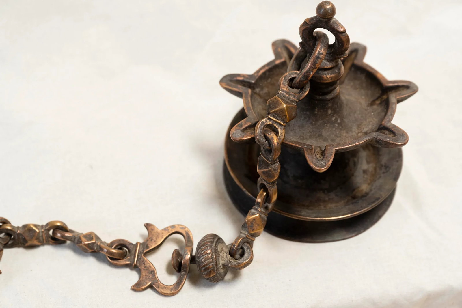 18th Century Bronze Oil Lantern - 3