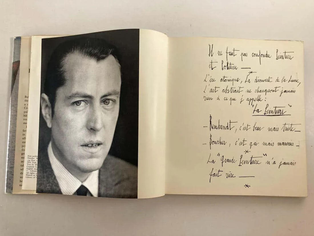 Bernard Buffet Coffee Table Art Collector Book, 1966 - 12