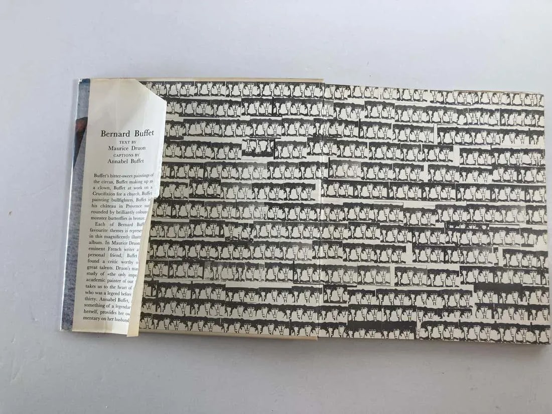 Bernard Buffet Coffee Table Art Collector Book, 1966 - 8