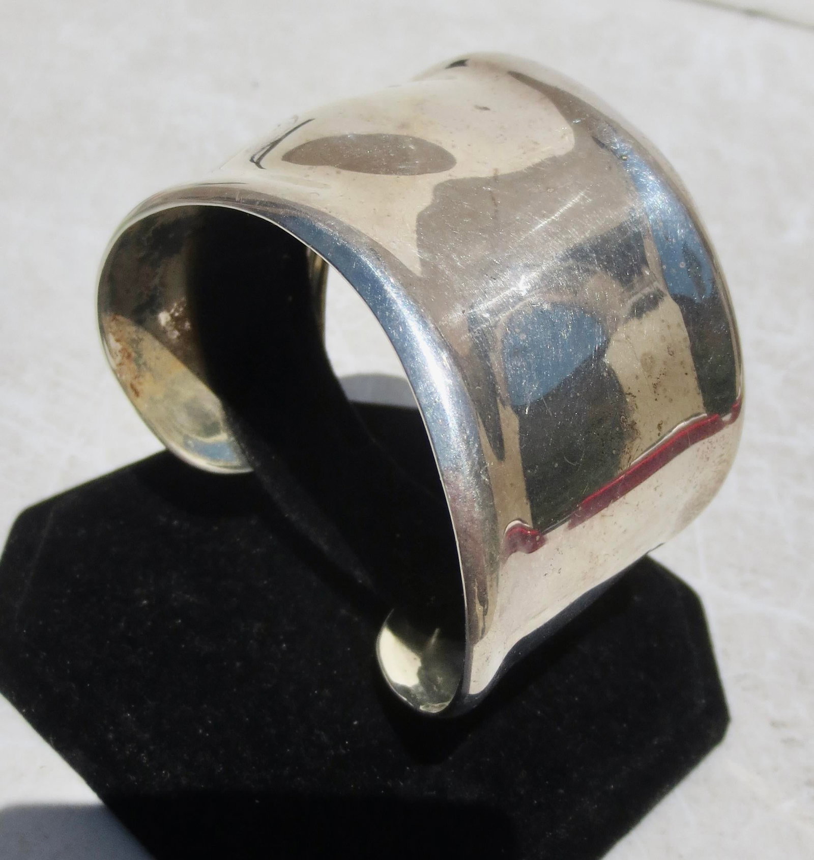 Sterling Silver Modernist Cuff - 2