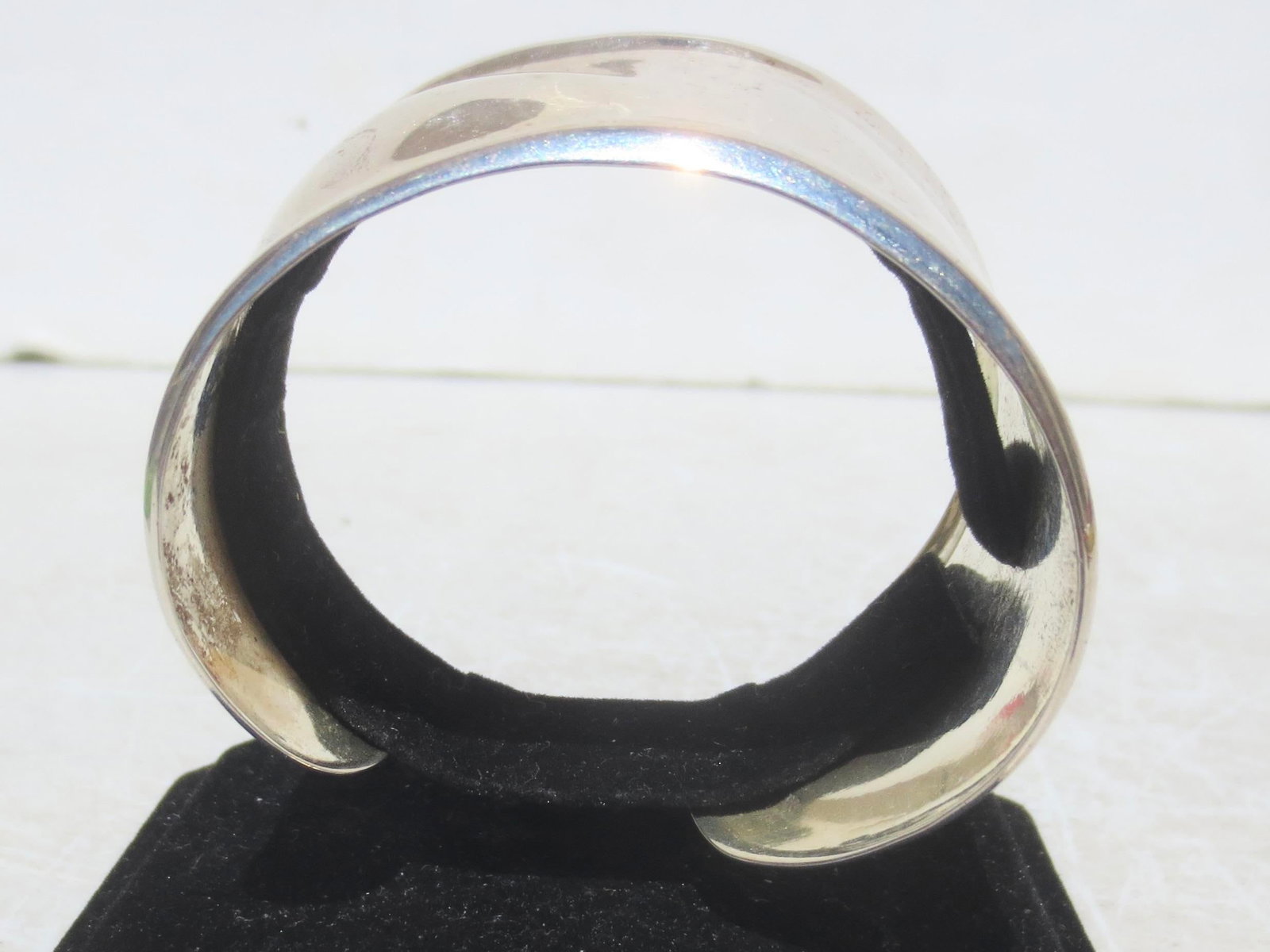 Sterling Silver Modernist Cuff - 6