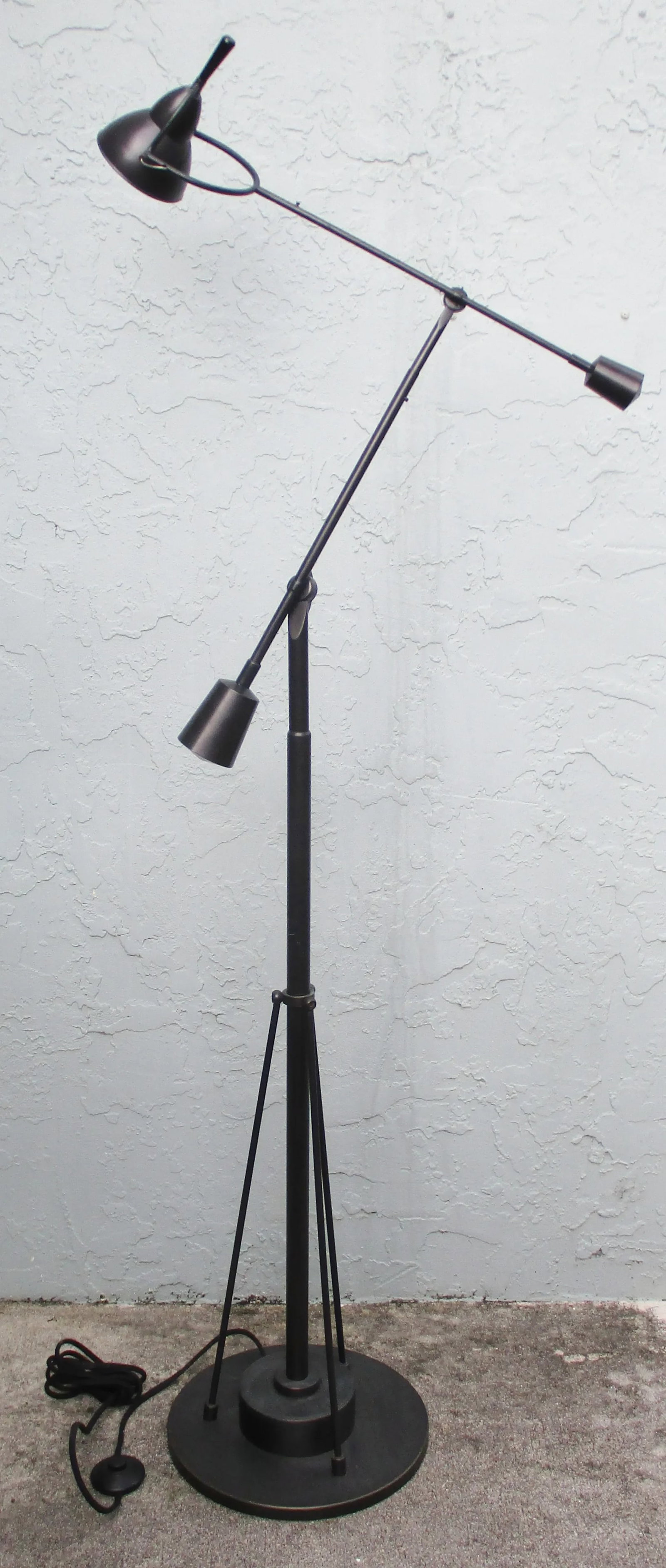 Architectural Counter Balance Counterpoise Floor Lamp in the Style of Edouard-Wilfred Buquet - 13