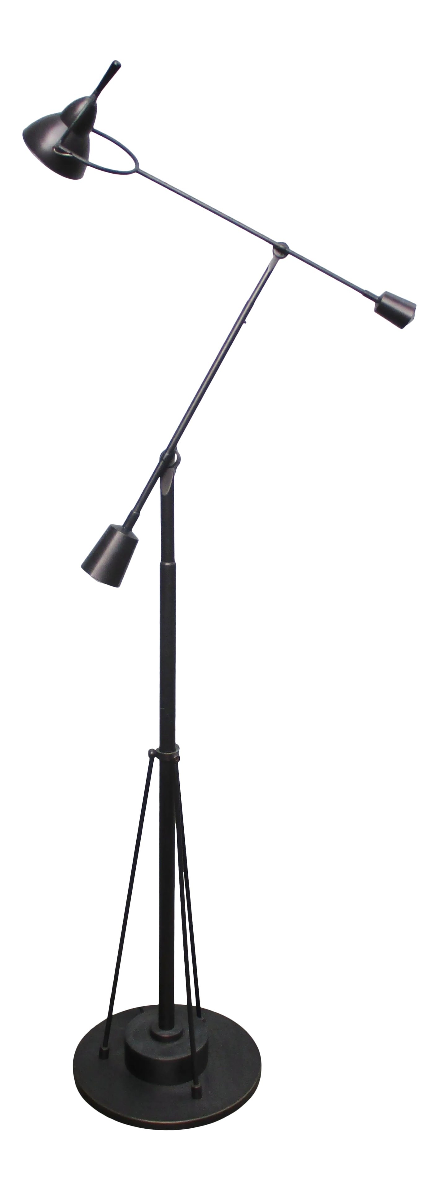 Architectural Counter Balance Counterpoise Floor Lamp in the Style of Edouard-Wilfred Buquet: Architectural Counter Balance Counterpoise Floor Lamp in the Style of Edouard-Wilfred Buquet A polished take on the design Edouard-Wilfred Buquet conceived in Paris in the 1920s. Moves with the touch